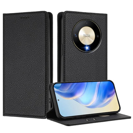 For Honor X50 5G / Honor X9b 5G Wallet Case RFID Blocking Litchi Texture Leather Mobile Cover