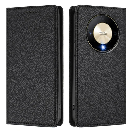 For Honor X50 5G / Honor X9b 5G Wallet Case RFID Blocking Litchi Texture Leather Mobile Cover