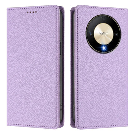 For Honor X50 5G / Honor X9b 5G Wallet Case RFID Blocking Litchi Texture Leather Mobile Cover