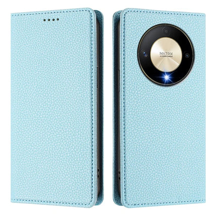 For Honor X50 5G / Honor X9b 5G Wallet Case RFID Blocking Litchi Texture Leather Mobile Cover