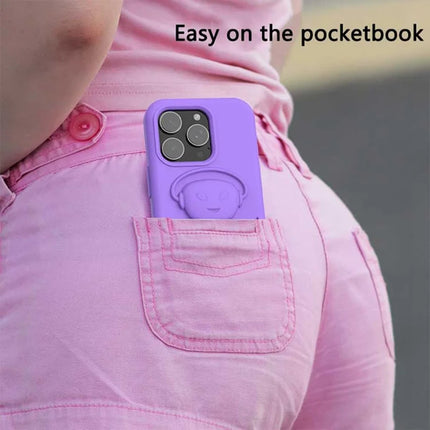 For iPhone 16 Pro Case EVA Mecha-Inspired Kickstand Shockproof Protection Cover