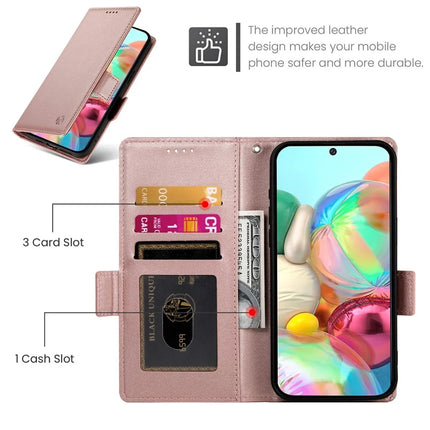 DF-010 For Google Pixel 9a Stand Case PU Leather Wallet Phone Cover