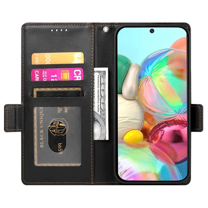DF-010 For Google Pixel 9a Stand Case PU Leather Wallet Phone Cover