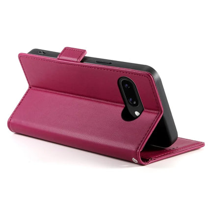 DF-010 For Google Pixel 9a Stand Case PU Leather Wallet Phone Cover