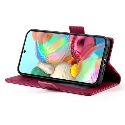 DF-010 For Google Pixel 9a Stand Case PU Leather Wallet Phone Cover