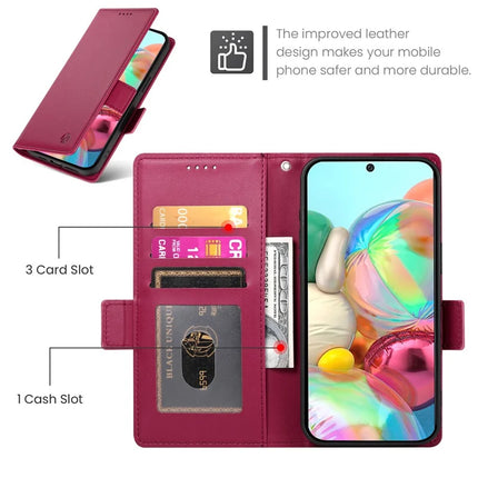 DF-010 For Google Pixel 9a Stand Case PU Leather Wallet Phone Cover