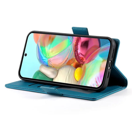 DF-010 For Google Pixel 9a Stand Case PU Leather Wallet Phone Cover
