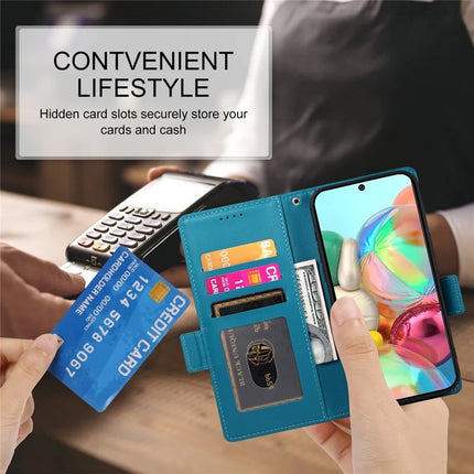 DF-010 For Google Pixel 9a Stand Case PU Leather Wallet Phone Cover