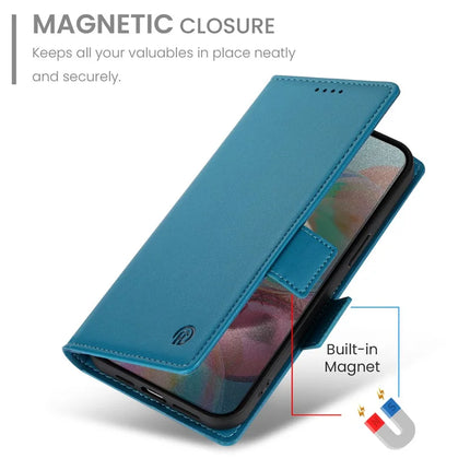 DF-010 For Google Pixel 9a Stand Case PU Leather Wallet Phone Cover