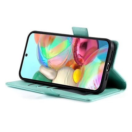 DF-010 For Google Pixel 9a Stand Case PU Leather Wallet Phone Cover