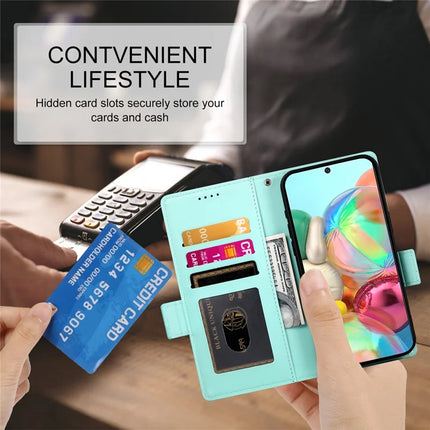 DF-010 For Google Pixel 9a Stand Case PU Leather Wallet Phone Cover