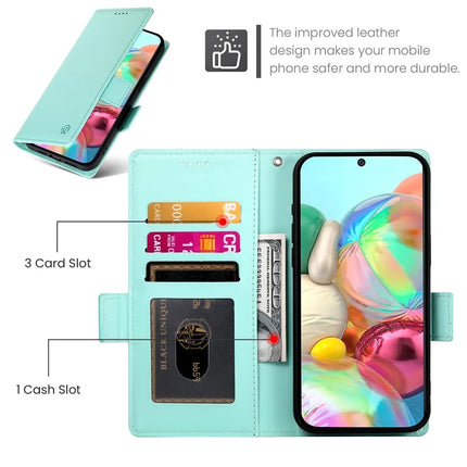 DF-010 For Google Pixel 9a Stand Case PU Leather Wallet Phone Cover