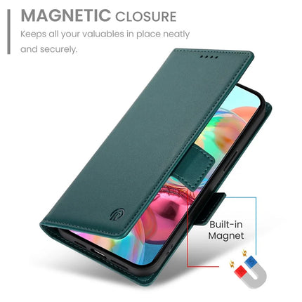 DF-010 For Google Pixel 9a Stand Case PU Leather Wallet Phone Cover