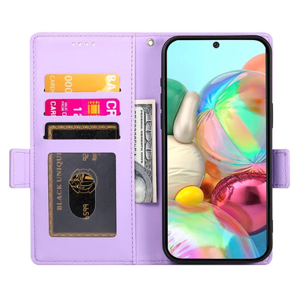 DF-010 For Google Pixel 9a Stand Case PU Leather Wallet Phone Cover