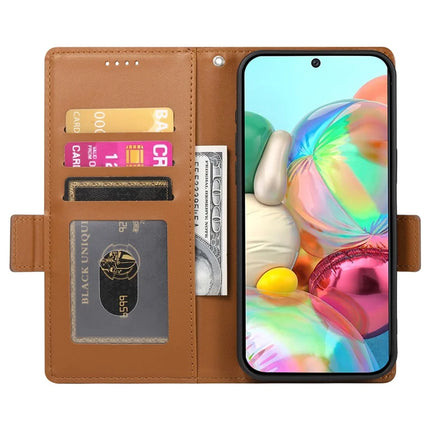 DF-010 For Google Pixel 9a Stand Case PU Leather Wallet Phone Cover