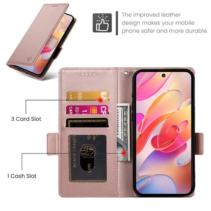 DF-010 For Samsung Galaxy A56 5G Stand Case PU Leather Wallet Phone Cover