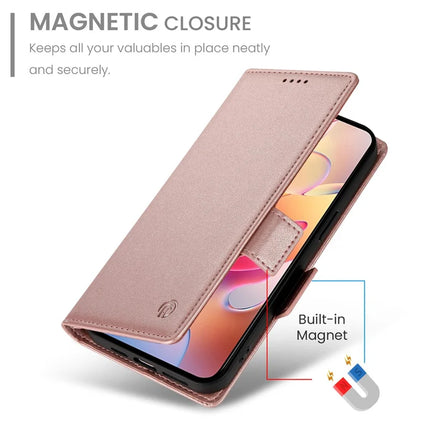 DF-010 For Samsung Galaxy A56 5G Stand Case PU Leather Wallet Phone Cover