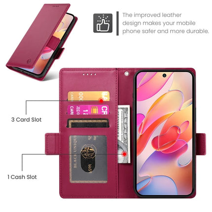 DF-010 For Samsung Galaxy A56 5G Stand Case PU Leather Wallet Phone Cover