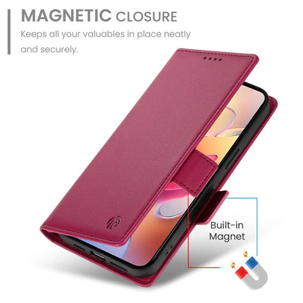 DF-010 For Samsung Galaxy A56 5G Stand Case PU Leather Wallet Phone Cover