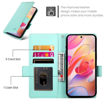 DF-010 For Samsung Galaxy A56 5G Stand Case PU Leather Wallet Phone Cover