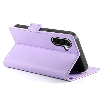 DF-010 For Samsung Galaxy A56 5G Stand Case PU Leather Wallet Phone Cover