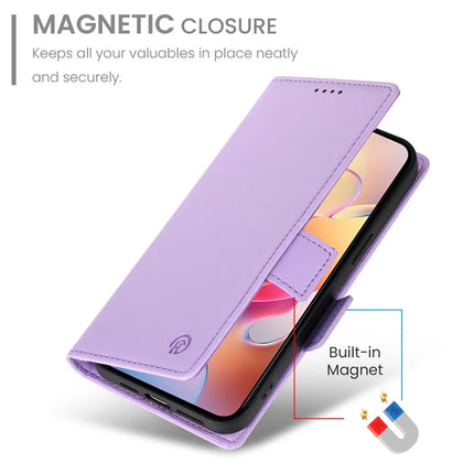 DF-010 For Samsung Galaxy A56 5G Stand Case PU Leather Wallet Phone Cover