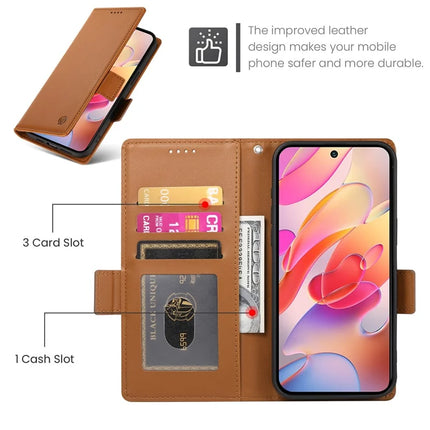 DF-010 For Samsung Galaxy A56 5G Stand Case PU Leather Wallet Phone Cover