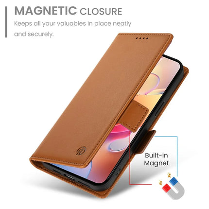 DF-010 For Samsung Galaxy A56 5G Stand Case PU Leather Wallet Phone Cover