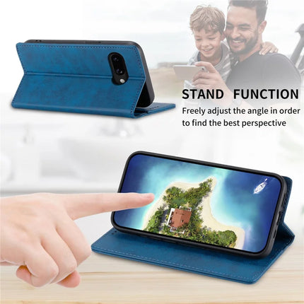 DF-05 For Google Pixel 9a Wallet Case RFID Blocking PU Leather Phone Cover