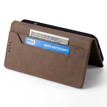 DF-05 For Google Pixel 9a Wallet Case RFID Blocking PU Leather Phone Cover