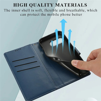 DF-06 For Google Pixel 9a Phone Case Line Imprint Leather Wallet Cover