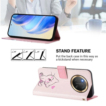 For Honor Magic7 Lite 5G / X9c 5G / X60 Pro 5G Case Pattern Printing Wallet Phone Cover with Strap