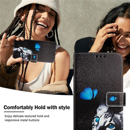For Honor Magic7 Lite 5G / X9c 5G / X60 Pro 5G Case Pattern Printing Wallet Phone Cover with Strap