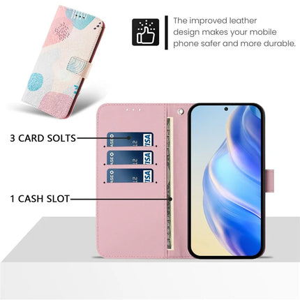 For Honor Magic7 Lite 5G / X9c 5G / X60 Pro 5G Case Pattern Printing Wallet Phone Cover with Strap