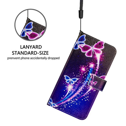 For Honor Magic7 Lite 5G / X9c 5G / X60 Pro 5G Case Pattern Printing Wallet Phone Cover with Strap