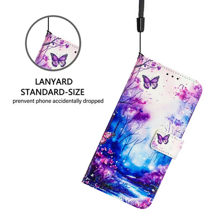 For Honor Magic7 Lite 5G / X9c 5G / X60 Pro 5G Case Pattern Printing Wallet Phone Cover with Strap