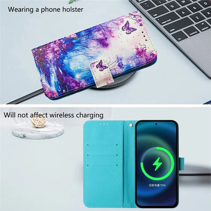 For Honor Magic7 Lite 5G / X9c 5G / X60 Pro 5G Case Pattern Printing Wallet Phone Cover with Strap