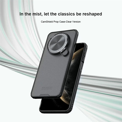 NILLKIN Camshield Prop Series for Huawei Mate 70 Case Translucent Slide Camera Protection PC + TPU Phone Cover