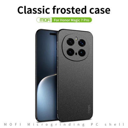 For Honor Magic7 Pro 5G MOFI Shield Matte Series Case PC Phone Cover Slim Fit