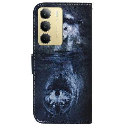 For Realme C75 Wallet Case Pattern Print Leather Phone Cover