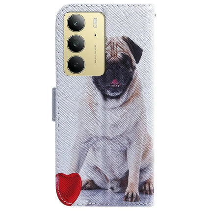 For Realme C75 Wallet Case Pattern Print Leather Phone Cover
