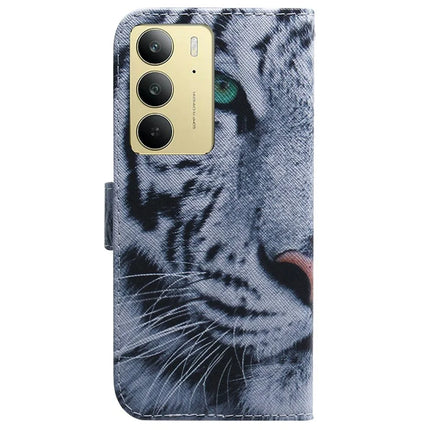 For Realme C75 Wallet Case Pattern Print Leather Phone Cover