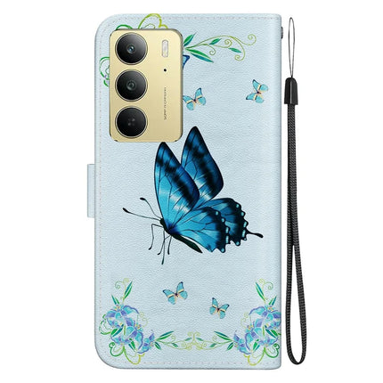 For Realme C75 Wallet Phone Case Anti-Drop Leather Flip Cover Pattern Printing