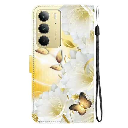 For Realme C75 Wallet Phone Case Anti-Drop Leather Flip Cover Pattern Printing