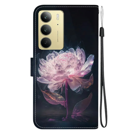 For Realme C75 Wallet Phone Case Anti-Drop Leather Flip Cover Pattern Printing