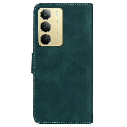 For Realme C75 Stand Case PU Leather Phone Cover Butterfly Printed