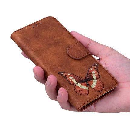 For Realme C75 Stand Case PU Leather Phone Cover Butterfly Printed