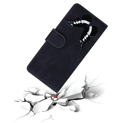 For Realme C75 Stand Case PU Leather Phone Cover Butterfly Printed
