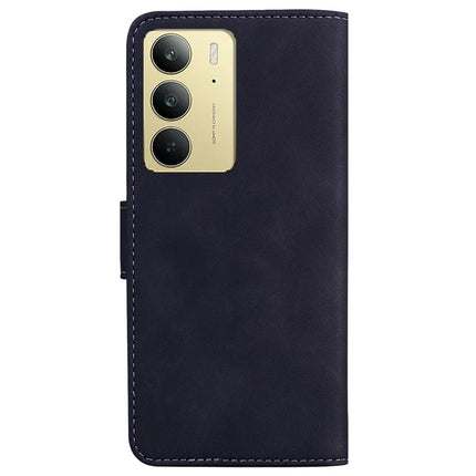 For Realme C75 Stand Case PU Leather Phone Cover Butterfly Printed