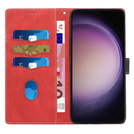 For Google Pixel 9a Leather Case Grid Splicing Stand Wallet Phone Cover